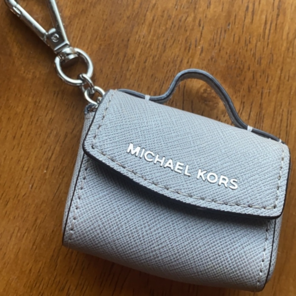 Mini MK coin purse keychain